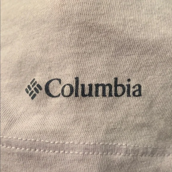 Columbia Women's Light Purple Floral Tee - Picture 3 of 5